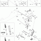 MX Z X 1200 4-TEC Передняя подвеска и лыжи