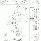 MX Z 550X Передняя подвеска и лыжи
