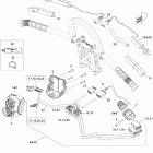MX Z Renegade X 1200 4-TEC 10- steering wiring harness renegade x