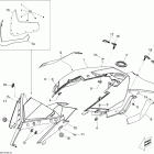 Summit X 800R Стекло ветровое и консоль