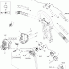 Summit X 600 H.O. E-TEC 10- steering wiring harness 600 ho
