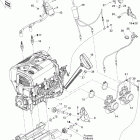 MX Z 550X Двигатель и крепление