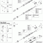 MX Z 550X Амортизатор в разборе задний