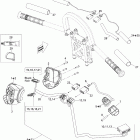 MX Z Renegade 800R Power T.E.K. 10- steering wiring harness 800r renegade