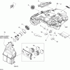 GTX LE 600 H.O. E-TEC Система впуска воздуха
