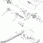 MX Z X 600RS Задний рычаг
