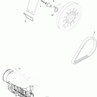 Skandic WT 550F Вариатор