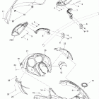 MX Z 550X Стекло ветровое и консоль