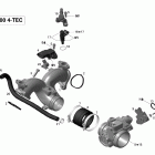 Legend Touring Коллектор воздухозаборника и корпус дросселя