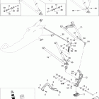Summit X 600 H.O. E-TEC Передняя подвеска и лыжи