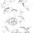 MX Z 550X 09- windshield and console 550x
