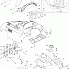 Skandic SUV 600HO SDI 09- hood 600ho sdi