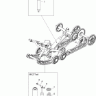 MX Z TRAIL 500SS Задний амортизатор