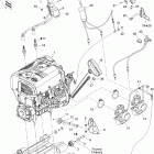 MX Z 550X Двигатель и крепление