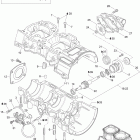 Skandic SUV 600HO SDI 01- crankcase 600ho sdi