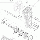 Skandic SWT V-800 Приводная система
