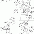 GTX SPORT 500SS Сиденье