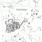 Summit Adrenaline 600HO SDI Двигатель