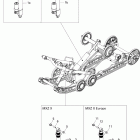 MX Z X 800R Задний амортизатор
