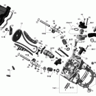 Legend Touring V800 Головка цилиндров