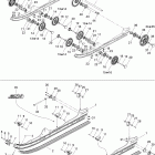 GTX LTD 600 HO SDI Задняя подвеска