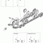 MX Z RENEGADE 800R Задняя подвеска и амортизатор