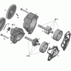 Expedition V-1300 Масляный насос