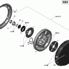 GSX LTD 600HO SDI Ручной стартер