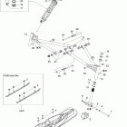 Expedition Sport 550F Передняя подвеска и лыжи