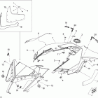 MX Z 600RS Стекло ветровое и консоль