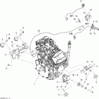 Legend Touring V800 Двигатель и крепление