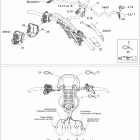 Summit Adrenaline 600HO SDI Жгут проводов - рулевая