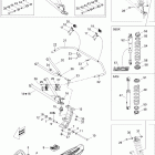 MX Z 550X Передняя подвеска и лыжи