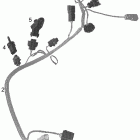 Skandic SUV 600HO SDI 10- engine harness and electronic module 600ho sdi