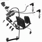 GSX LTD 600HO SDI Жгут проводов и электрический блок