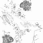 MX Z 600RS Двигатель и крепление