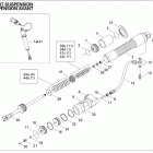 MX Z 600RS Амортизатор в разборе передний