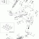Legend Touring V800 Передняя подвеска и лыжи-europe