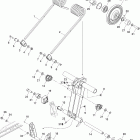 MX Z 550X Задний рычаг