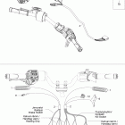 Skandic SUV 600HO SDI 10- steering wiring harness 600ho sdi