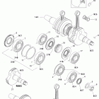 GTX SPORT 500SS Коленвал и поршни