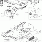 GTX LTD 600 HO SDI 09- luggage rack ltd