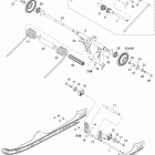 MX Z 600RS Задний рычаг