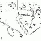 TRX200D Рулевые переключатели