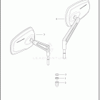 FLTRXSE 1TC6 CVO ROAD GLIDE (2025) Зеркало