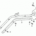 TRX200D Глушитель