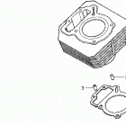 TRX200D Цилиндр