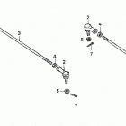 TRX200D Рулевые тяги