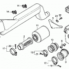 TRX200D Воздухозаборник