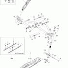Freestyle Session 300F 07- front suspension and ski 300f